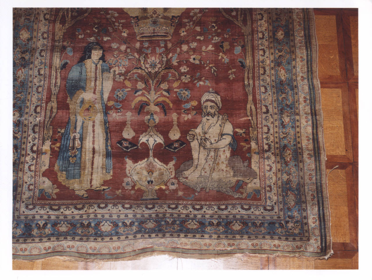 tappeto - manifattura persiana (inizio sec. XX)