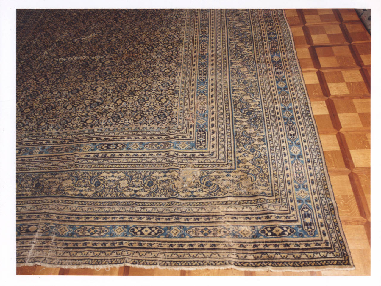 tappeto - manifattura persiana (inizio sec. XX)