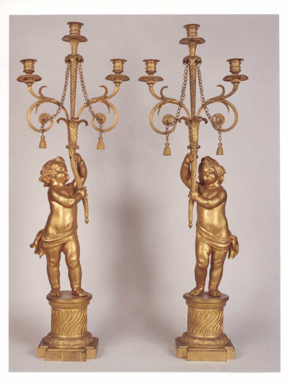 candelabro - manifattura francese (sec. XVIII)