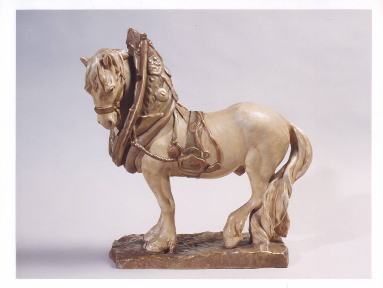 cavallo (scultura) - manifattura tedesca (prima metà sec. XX)