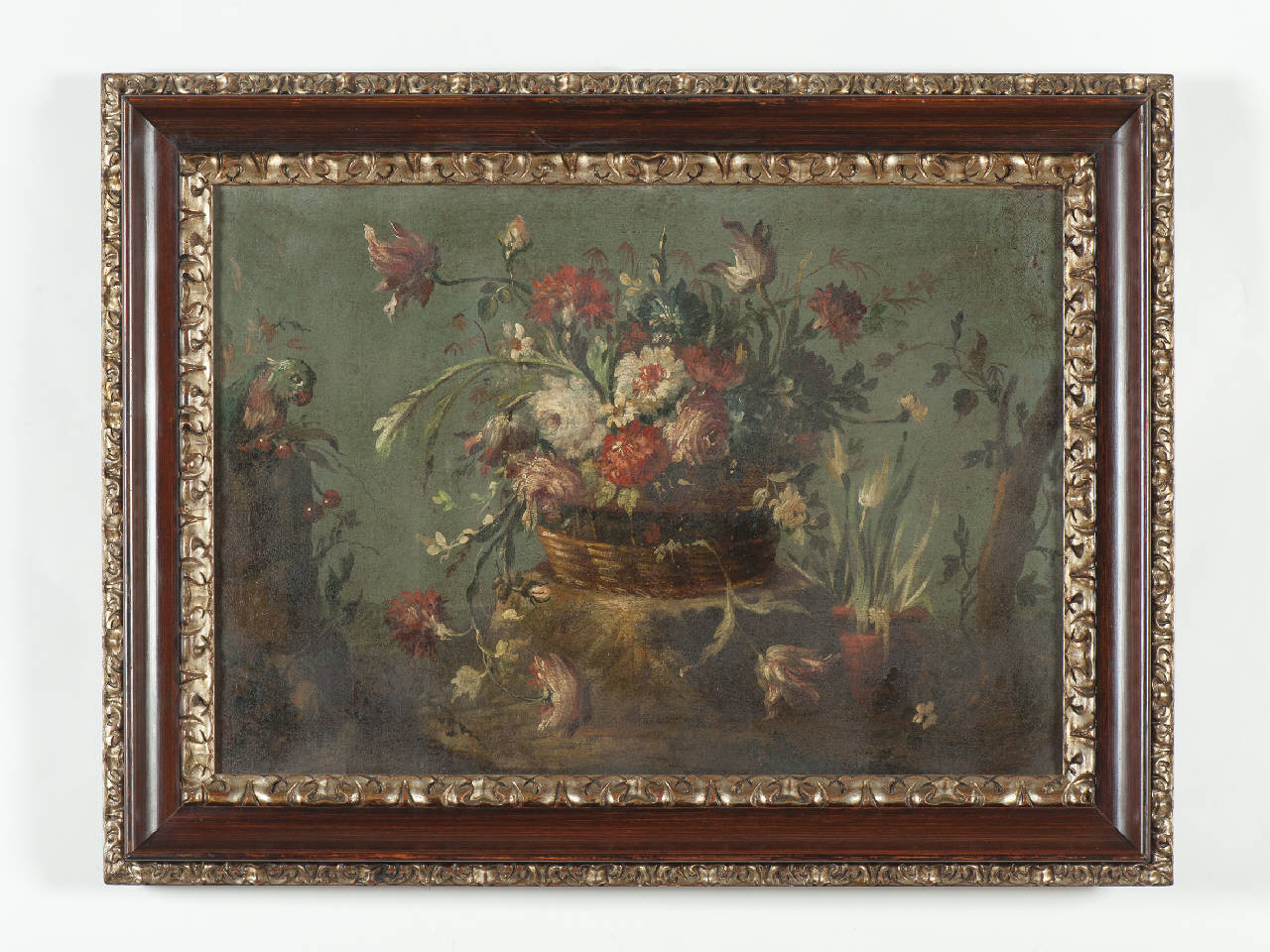 Fiori, vaso con fiori (dipinto) di Maestro dei fiori guardeschi (sec. XVIII)