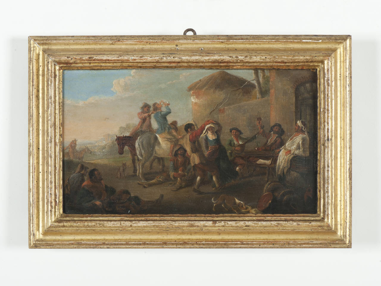 danza di contadini (dipinto) di Miel, Jan (attribuito) (sec. XVII)
