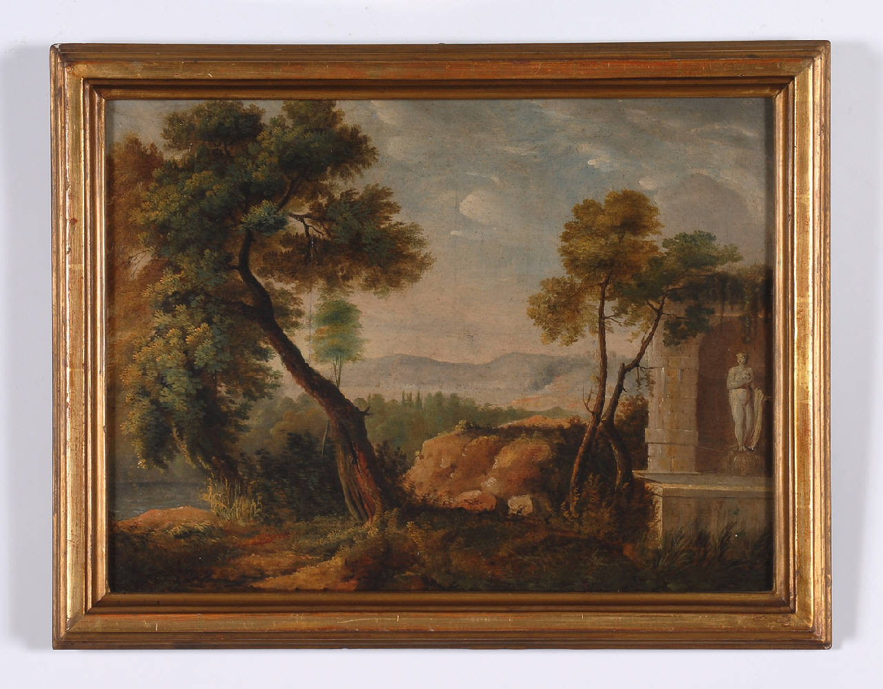 paesaggio (dipinto) - ambito romano (fine sec. XVIII)