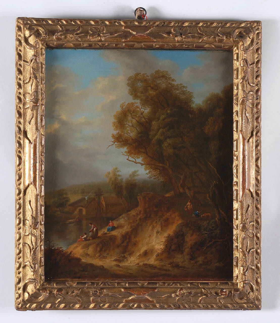 paesaggio (dipinto) - ambito fiammingo (sec. XVIII)