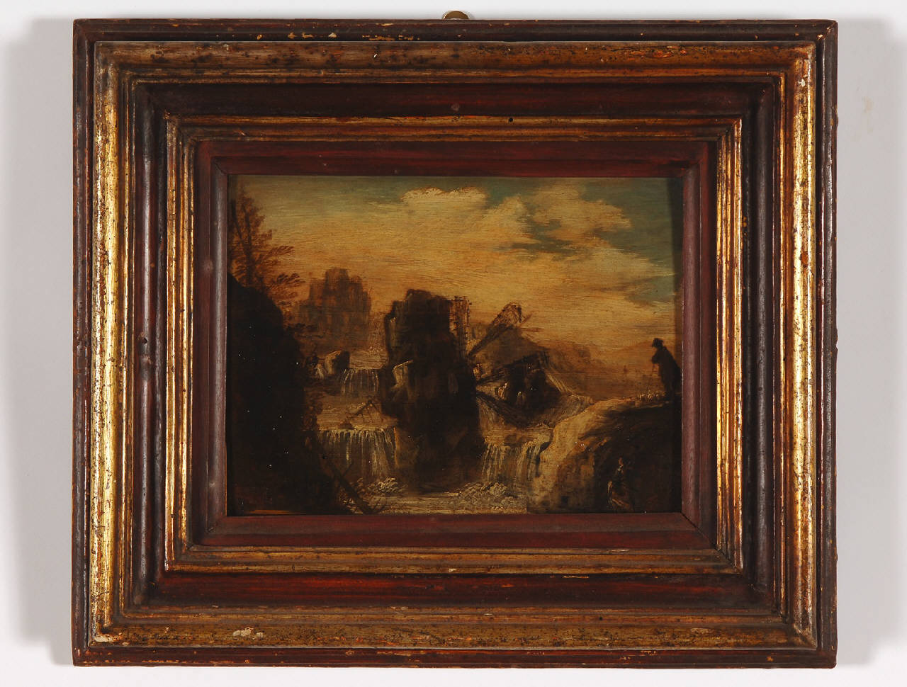 paesaggio (dipinto) - ambito fiammingo (sec. XVII)