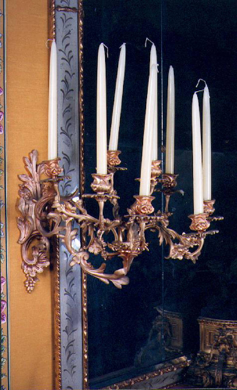 candeliere da parete - bottega lombarda (sec. XIX)