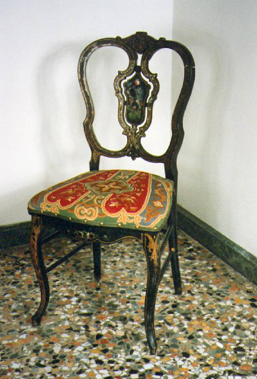 sedia - bottega lombarda (sec. XIX)