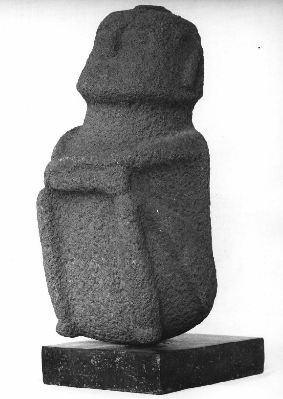 figura maschile (scultura) - Primitivo Azteco (inizio sec. XV)