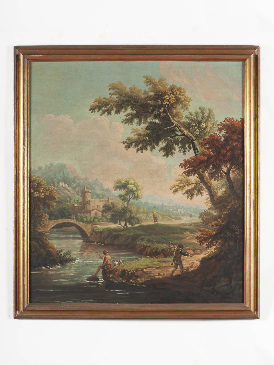 paesaggio (dipinto) - ambito italiano (sec. XX)