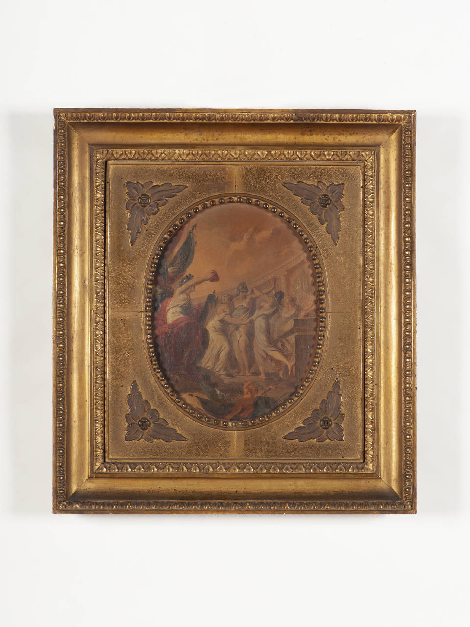 soggetto storico-allegorico (dipinto) di Gonin, Francesco (sec. XIX)
