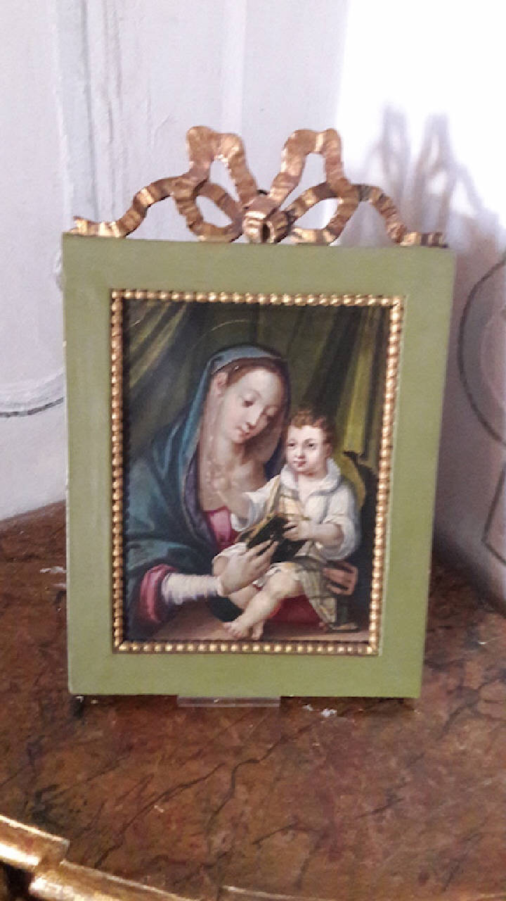 Madonna con Bambino (dipinto) - ambito italiano (secc. XVIII/ XIX)