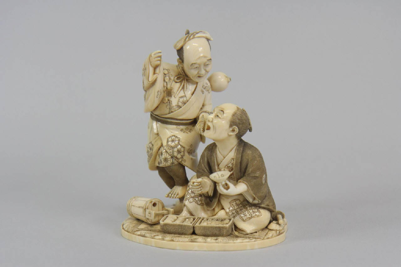 statuetta - produzione giapponese (seconda metà sec. XIX)