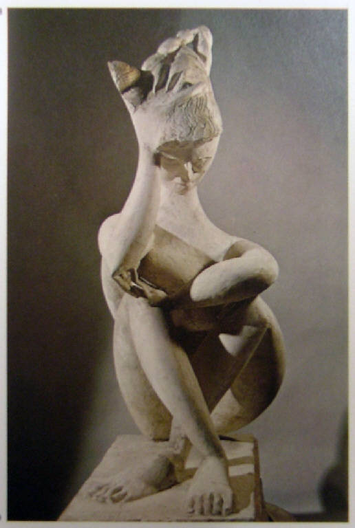 La Sibilla, Sibilla (scultura) di Fazzini, Pericle (sec. XX)