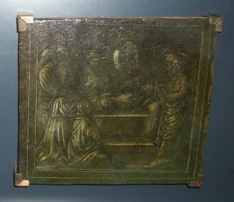Storie di Maria Vergine e di Cristo, Morte della Madonna (dipinto) - ambito lombardo (metà sec. XV)