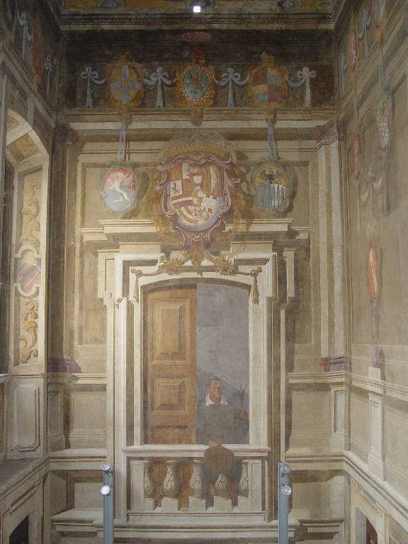 Stemmi araldici (dipinto) di Ghisolfi, Giovanni (seconda metà sec. XVII)