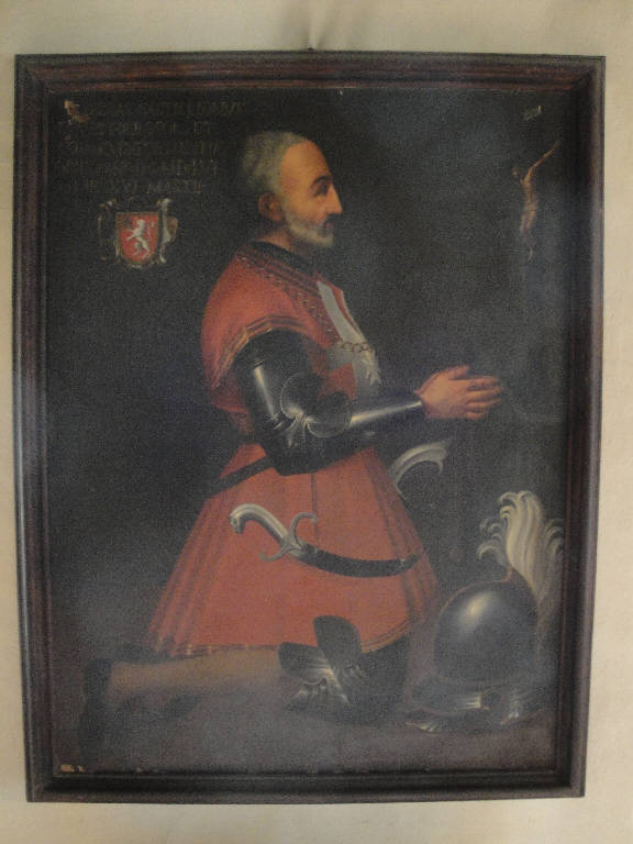 Ritratto di Sabba Castiglioni, Ritratto d'uomo di profilo (dipinto) - bottega lombarda (sec. XVII)