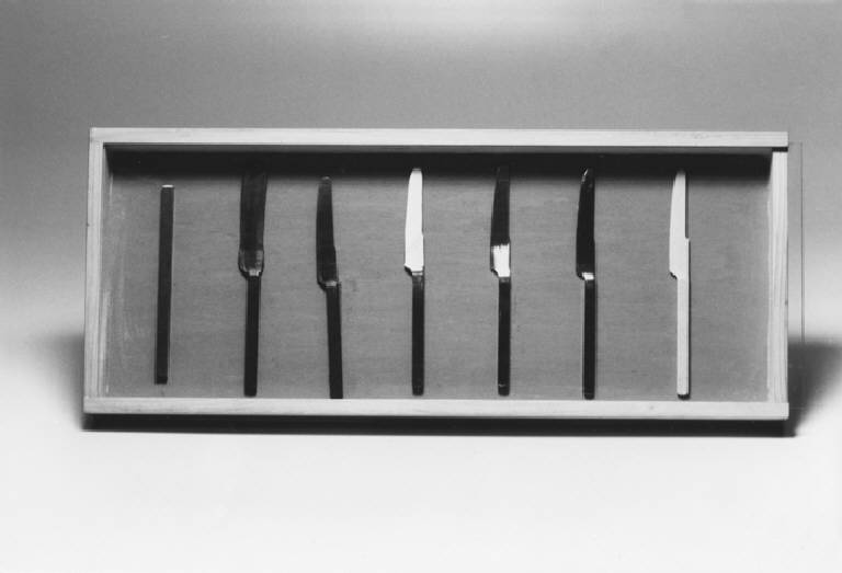 Dry (posate: coltello (modello)) di Sacchi Giovanni; Castiglioni Achille (ultimo quarto sec. XX)