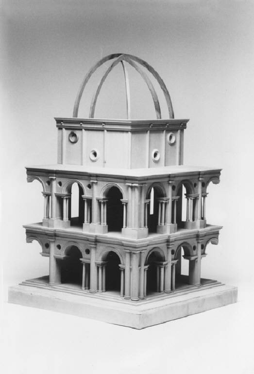 Progetto di sistemazione degli interni della Basilica Palladiana (edificio religioso (modello)) di Sacchi Giovanni; Piano Renzo (ultimo quarto sec. XX)