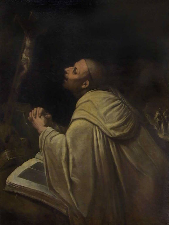 Beato Bernardo Tolomei (dipinto) di Savanni Francesco (attr.) (metà sec. XVIII)
