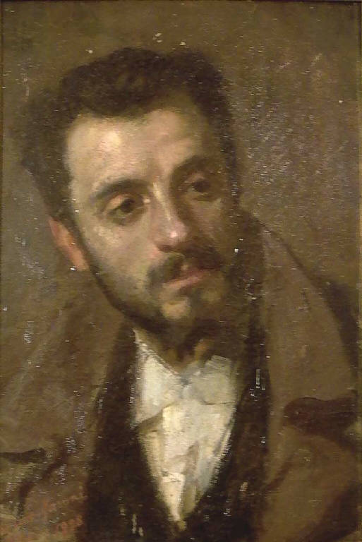 Ritratto di Rinaldo Zingaro (dipinto) di Moroni Cesare (sec. XIX)