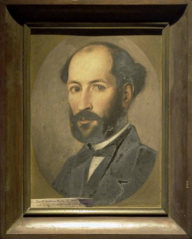 Ritratto di Antonio Rota (dipinto) - ambito italiano (seconda metà sec. XIX)