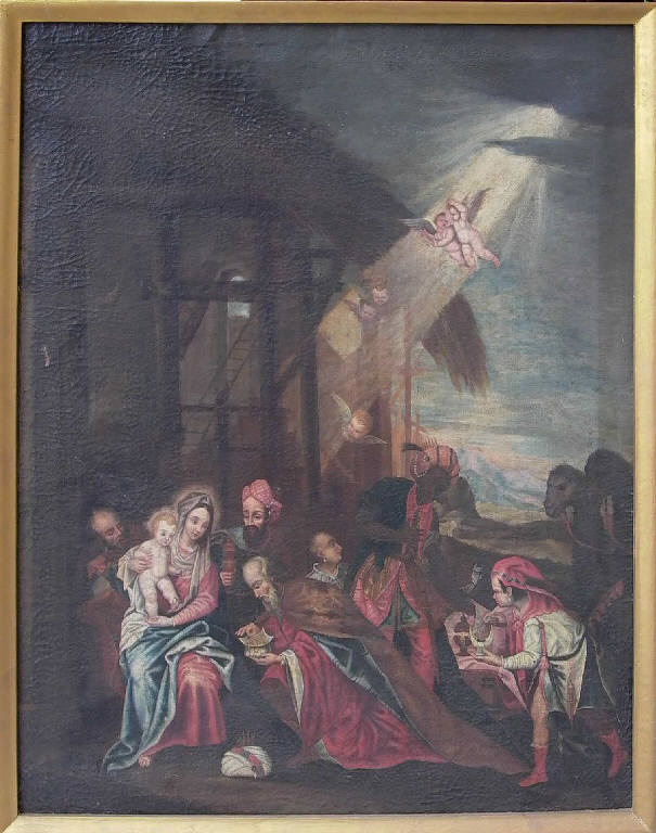 Adorazione dei Magi (dipinto) - ambito bresciano (prima metà sec. XVIII)
