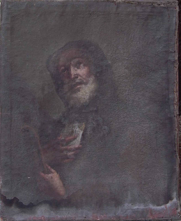 San Francesco di Paola (dipinto) - ambito bresciano (prima metà sec. XVIII)