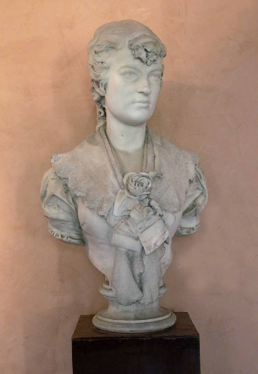 Busto femminile (busto) di Monari Carlo (sec. XIX)