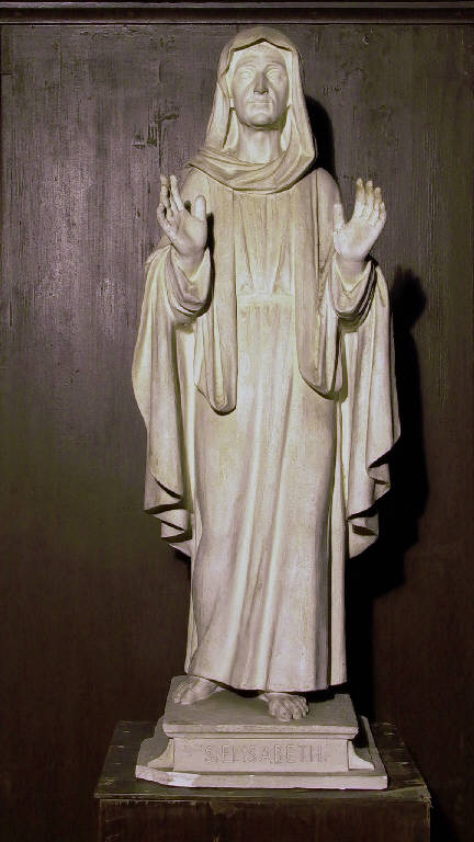 Sant'Elisabetta (statua) di Ricci Antonio (sec. XX)