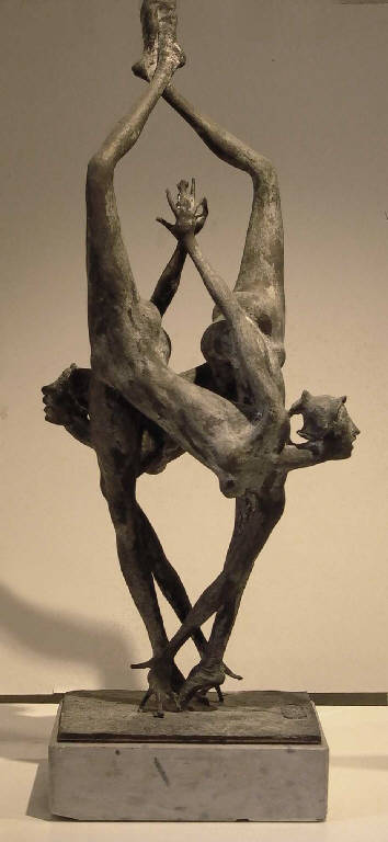 Le ballerine, Ballerine (gruppo scultoreo) di Pelati Vittorio (sec. XX)