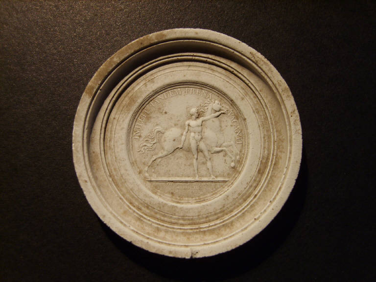Allegoria commemorativa della Westfalia conquistata (calco) - ambito italiano (prima metà sec. XIX)
