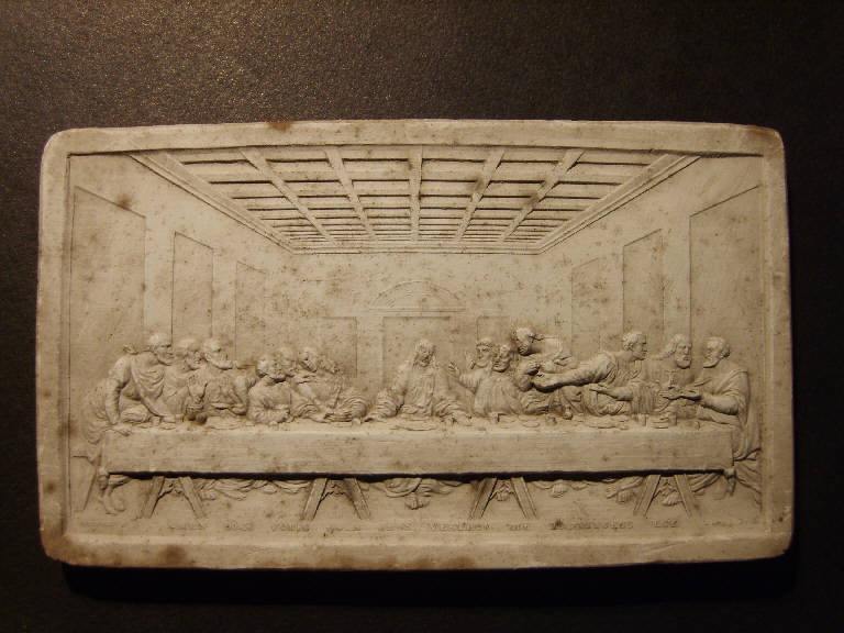 Cenacolo di Leonardo da Vinci (calco) - ambito italiano (prima metà sec. XIX)