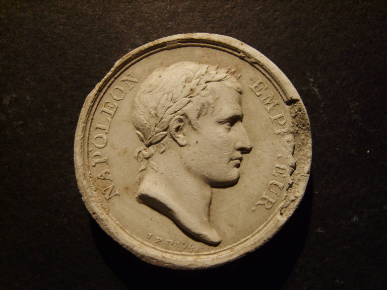 Ritratto di Napoleone Bonaparte (calco) - ambito italiano (prima metà sec. XIX)