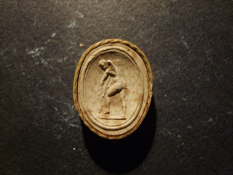 Cupido di spalle (calco) - ambito italiano (prima metà sec. XIX)