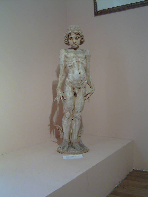 Piccolo Mercurio in piedi, Mercurio (statua) di Severino Federico (sec. XX)