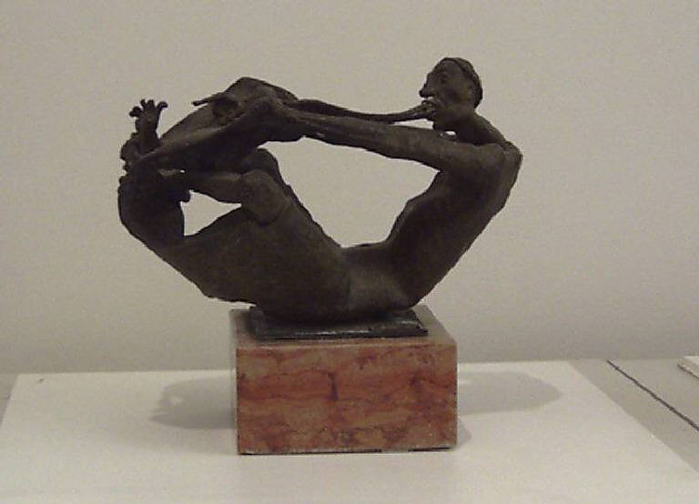 Il cavadenti, Allegoria del Dolore (scultura) di Pelati Vittorio (sec. XX)