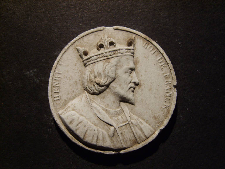 Ritratto di Enrico V re di Francia (calco) - ambito italiano (prima metà sec. XIX)