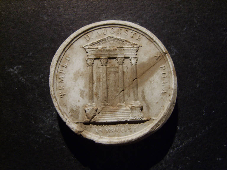 Tempio di Augusto a Pola (calco) - ambito italiano (prima metà sec. XIX)