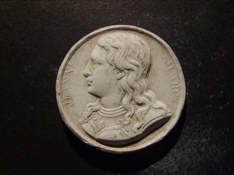 Ritratto di Giovanna d'Arco (calco) - ambito italiano (prima metà sec. XIX)