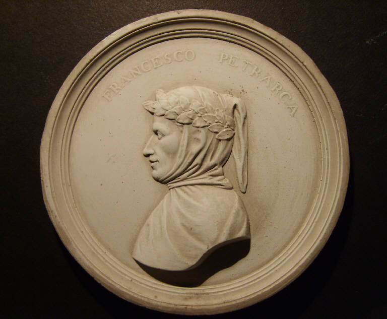 Ritratto di Francesco Petrarca (calco) - ambito italiano (prima metà sec. XIX)