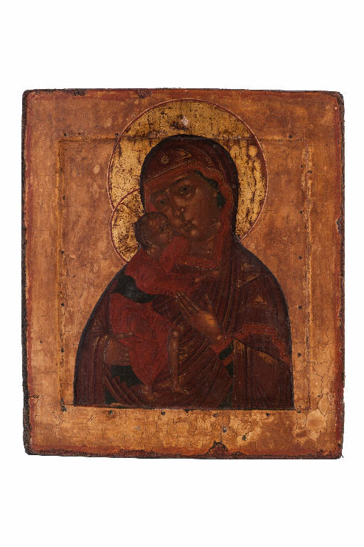 Madre di Dio di san Teodoro, Madre di Dio di san Teodoro (icona) di Lebedkin, Ivan; Khlebnikov, Ivan - scuola russa (fine sec. XVII)