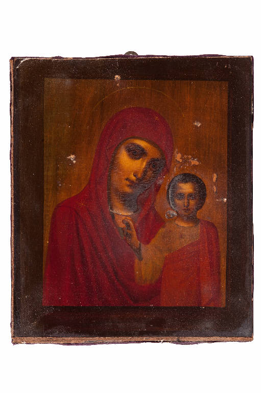 Madre di Dio di Kazan, Madre di Dio di Kazan (icona) di Kokoshnik; Alexei Sitnikov (; attr.) - scuola russa centrale (inizio sec. XX)