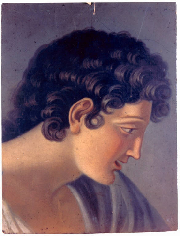 Ritratto maschile (dipinto) di Ligari Angelo (sec. XIX)