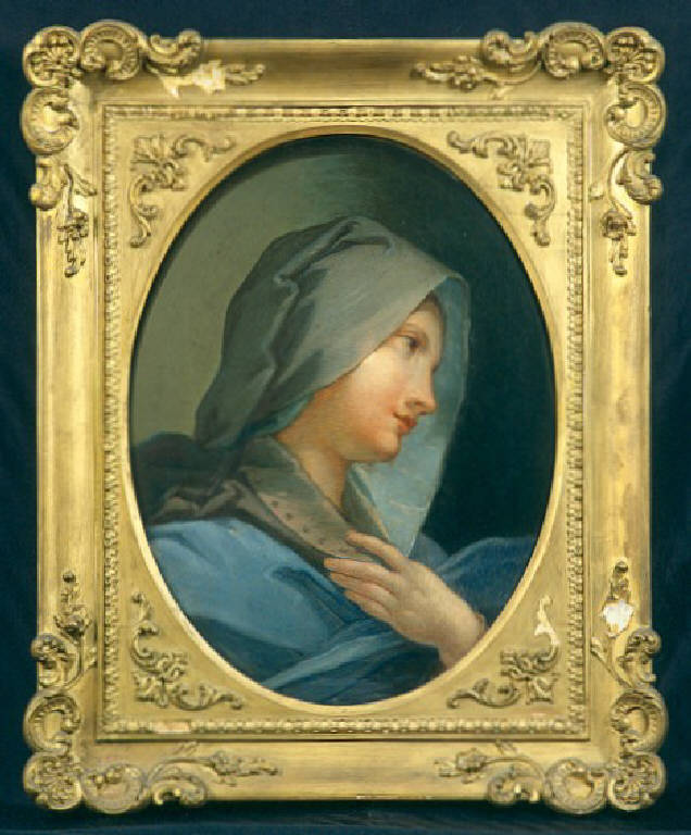 Madonna (dipinto) di Ligari Angelo (sec. XIX)