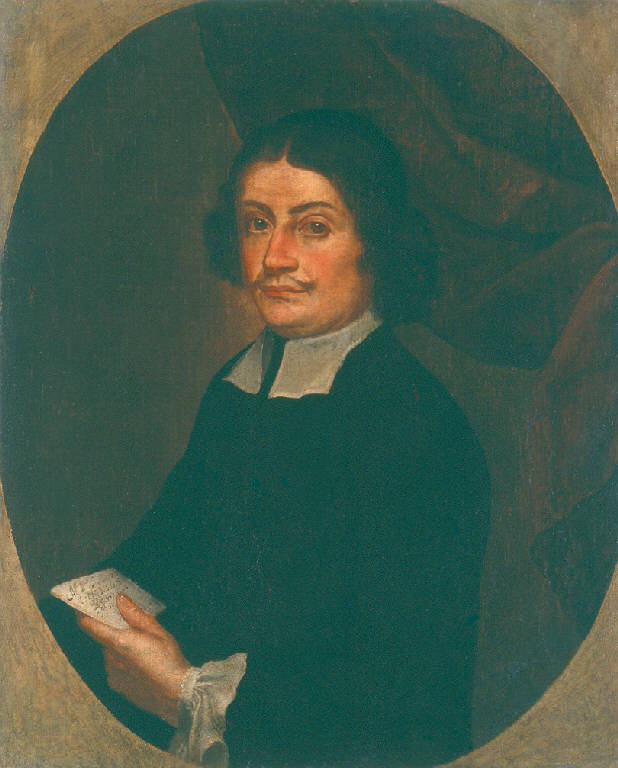 ritratto di ecclesiastico (dipinto) di Prina Giuseppe (attr.) (primo quarto sec. XVIII)