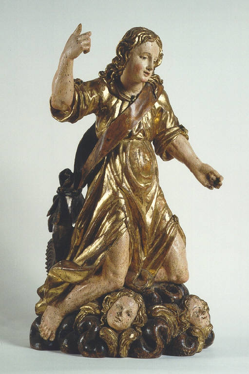 ANGELO ANNUNCIANTE (scultura) - ambito lombardo-veneto (sec. XVI)