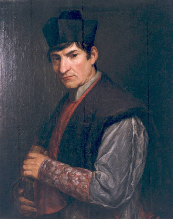 Ritratto dell'arciprete Antonio Maffei (dipinto) di Ligari Angelo (sec. XIX)