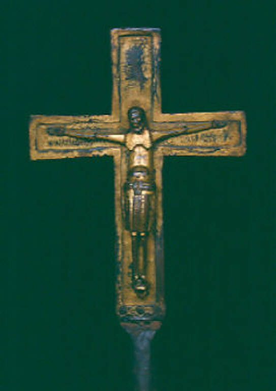 CROCIFISSO (croce processionale) - officina lombarda (seconda metà sec. XII)