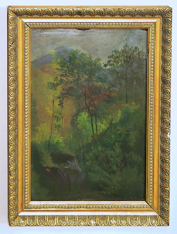 Paesaggio (dipinto) di Ida di Campello (inizio sec. XX)