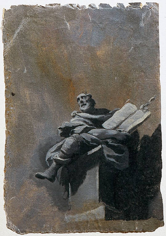 David re (dipinto) di Ligari Cesare (sec. XVIII)